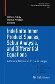 Indefinite Inner Product Spaces, Schur Analysis, and Differential Equations (eBook, PDF)