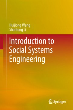 Introduction to Social Systems Engineering (eBook, PDF) - Wang, Huijiong; Li, Shantong