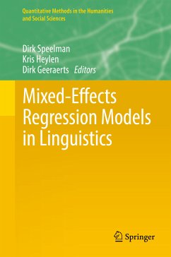 Mixed-Effects Regression Models in Linguistics (eBook, PDF)