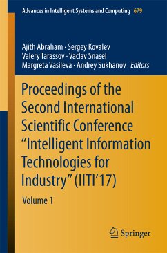 Proceedings of the Second International Scientific Conference “Intelligent Information Technologies for Industry” (IITI’17) (eBook, PDF)