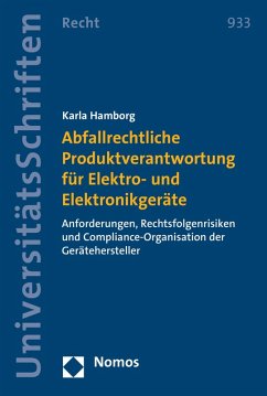 Cover Abfallrechtliche Produktverantwortung für Elektro- und Elektronikgeräte (eBook, PDF)