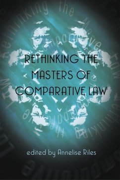 Cover Rethinking the Masters of Comparative Law (eBook, PDF)