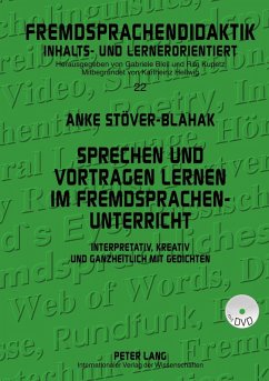 Sprechen und Vortragen lernen im Fremdsprachenunterricht (eBook, PDF) - Stover-Blahak, Anke