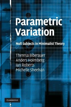 Parametric Variation (eBook, ePUB) - Biberauer, Theresa