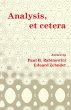 Analysis, et Cetera (eBook, PDF) - Bild 1
