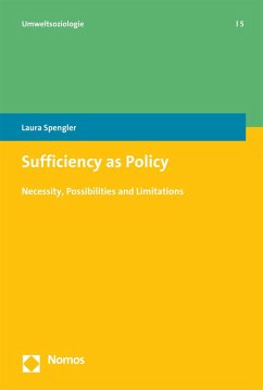 Sufficiency as Policy (eBook, PDF) - Spengler, Laura