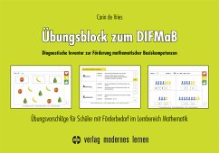 Übungsblock zum DIFMaB (Diagnostisches Inventar zur Förderung mathematischer Basiskompetenzen) - Vries, Carin de