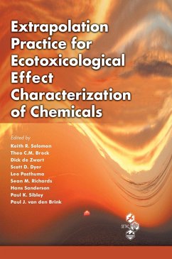 Cover Extrapolation Practice for Ecotoxicological Effect Characterization of Chemicals (eBook, PDF)