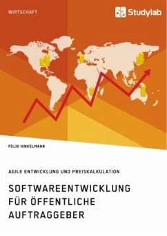 Softwareentwicklung für öffentliche Auftraggeber. Agile Entwicklung und Preiskalkulation - Hinkelmann, Felix