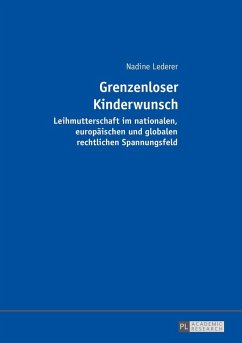 Grenzenloser Kinderwunsch (eBook, ePUB) - Nadine Lederer, Lederer