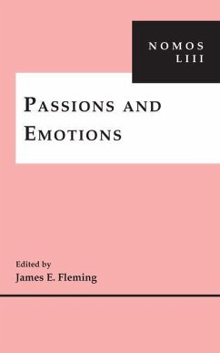 Passions and Emotions (eBook, PDF)