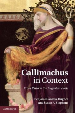 Callimachus in Context (eBook, ePUB) - Acosta-Hughes, Benjamin