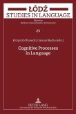 Cognitive Processes in Language (eBook, PDF)