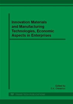 Innovation Materials and Manufacturing Technologies, Economic Aspects in Enterprises (eBook, PDF)