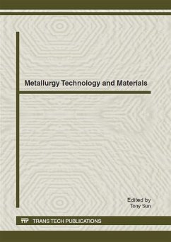 Cover Metallurgy Technology and Materials (eBook, PDF)