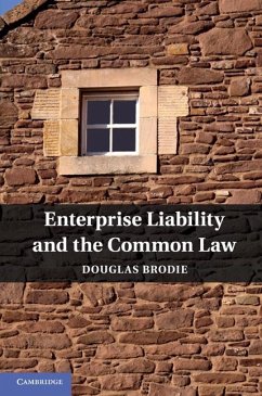 Enterprise Liability and the Common Law (eBook, ePUB) - Brodie, Douglas