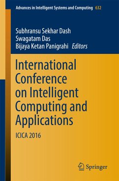 International Conference on Intelligent Computing and Applications (eBook, PDF)