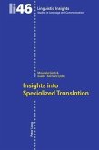 Insights into Specialized Translation (eBook, PDF)
