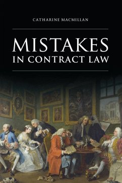 Cover Mistakes in Contract Law (eBook, PDF)