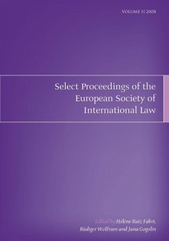 Cover Select Proceedings of the European Society of International Law, Volume 2, 2008 (eBook, PDF)
