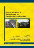 Recent Decisions in Technologies for Sustainable Development (eBook, PDF)