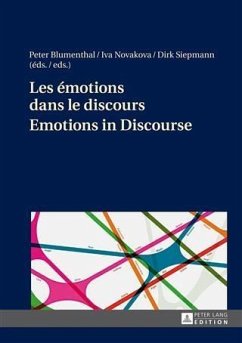 Les emotions dans le discours- Emotions in Discourse (eBook, PDF)