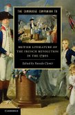 Cambridge Companion to British Literature of the French Revolution in the 1790s (eBook, ePUB)