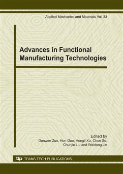 Advances in Functional Manufacturing Technologies (eBook, PDF)