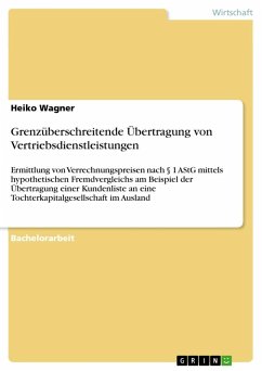 Grenzüberschreitende Übertragung von Vertriebsdienstleistungen - Wagner, Heiko