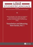 Translation and Meaning (eBook, PDF)