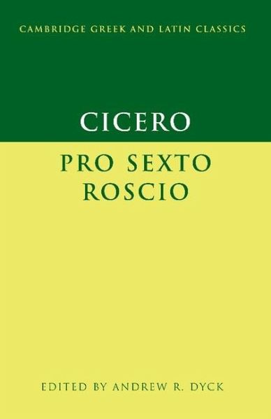 Cicero: 'Pro Sexto Roscio' (eBook, ePUB)