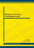 Mechanical Science and Engineering III (eBook, PDF)