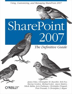 SharePoint 2007: The Definitive Guide (eBook, ePUB) - Pyles, James
