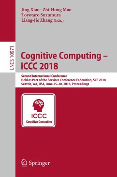 Cognitive Computing - ICCC 2018 (eBook, PDF)