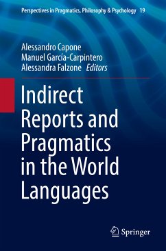 Indirect Reports and Pragmatics in the World Languages (eBook, PDF)