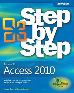 Microsoft® Access® 2010 Step by Step (eBook, ePUB) - Lambert, Joan; Cox, Joyce