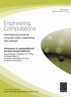 Advances in Computational Particle Based Methods (eBook, PDF)