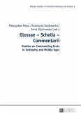 Glossae - Scholia - Commentarii (eBook, ePUB)