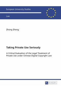 Taking Private Use Seriously (eBook, PDF) - Zheng, Zhong