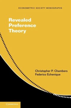 Revealed Preference Theory (eBook, ePUB) - Chambers, Christopher P.