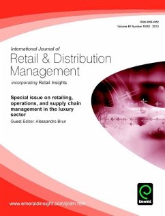 Special issue on Retailing, Operations, and Supply Chain Management in the Luxury Sector (eBook, PDF)