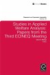 Studies in Applied Welfare Analysis... - Bild 1