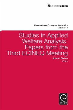 Cover Studies in Applied Welfare Analysis (eBook, PDF)