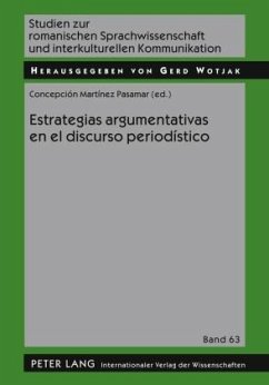 Estrategias argumentativas en el discurso periodistico (eBook, PDF)