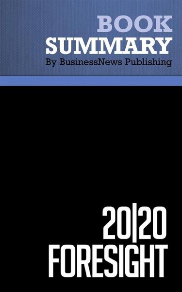 Summary: 20 20 Foresight (eBook, ePUB)