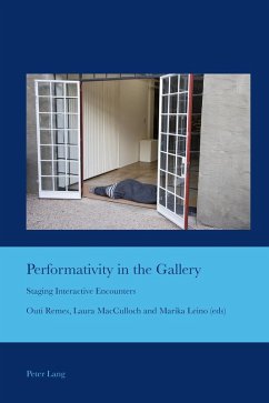 Performativity in the Gallery (eBook, ePUB)