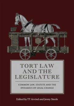 Cover Tort Law and the Legislature (eBook, PDF)