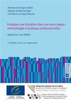 Enseigner une discipline dans une autre langue : methodologie et pratiques professionnelles (eBook, PDF) - Geiger-Jaillet, Anemone