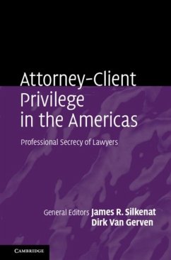 Cover Attorney-Client Privilege in the Americas (eBook, ePUB)
