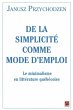 De la simplicite comme mode d'emploi... - Bild 1